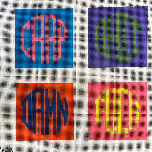 Pre-Sale Rainbow (13 mesh) - Naughty Coasters & Trays - WSTS Sep23