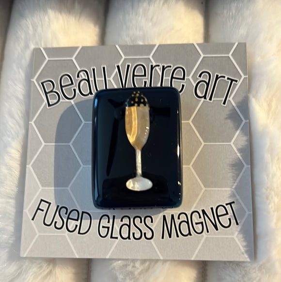 Champagne Flute Needleminder Magnet