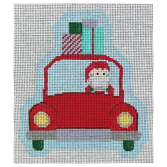 Santa in Car