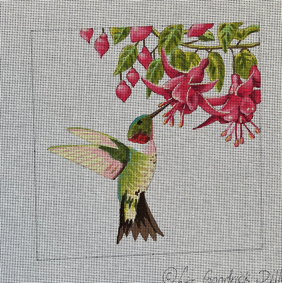 LGDSP407 - Hummingbird in Fuchsia