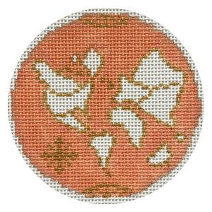 Atlas Ornament, Coral