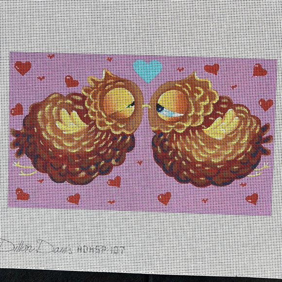 ADSP107 - Kissing Owl