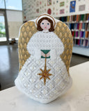 Angel Tree Topper (2 Sided) with Stitch Guide by Patricia Sone