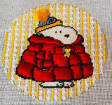 Snoopy in Red Puffer Coat Kit