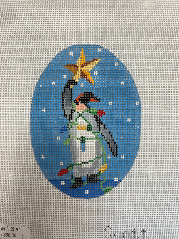 Penguin with Star