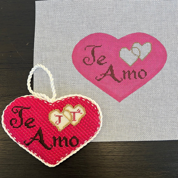 Te Amo Heart (Spanish) by Patricia Sone