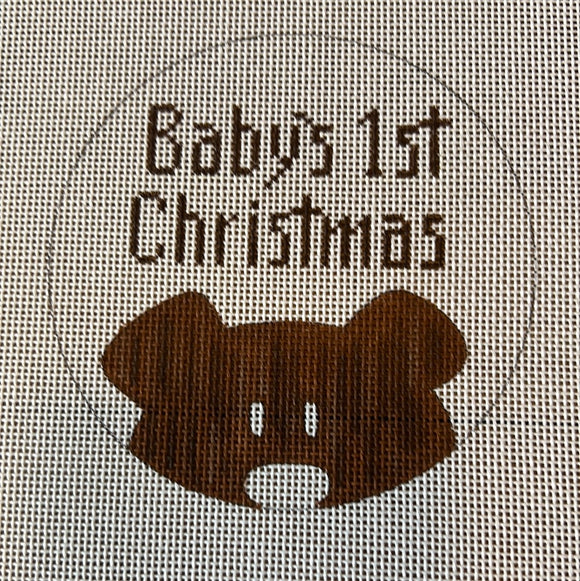 Baby's First Christmas Teddy  - APTS Feb24