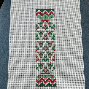 Pink Trees Cracker - Christmas Crackers (includes stitch guide by Jinny McAuliffe) - WSTS Sep23