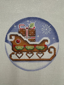 RWTS Gingerbread sled