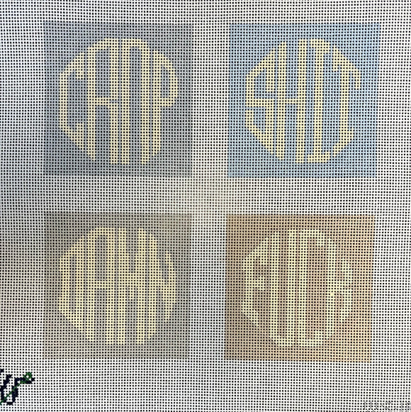 Neutrals (13 mesh) - Naughty Coasters & Trays - WSTS Sep23