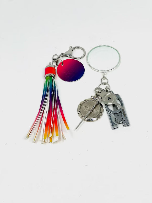 PREORDER: Tassel with Tool Kit - Vinyl Rainbow