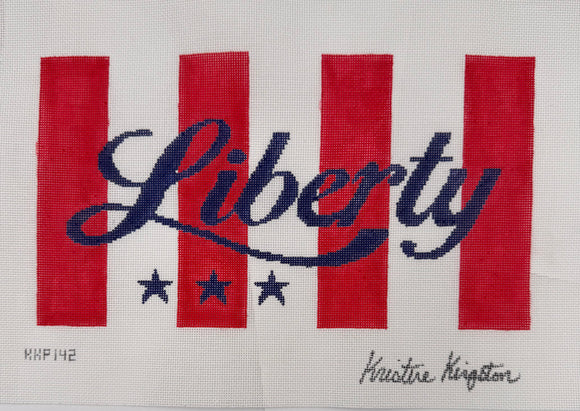 Liberty on Stripes by Kristine Kingston