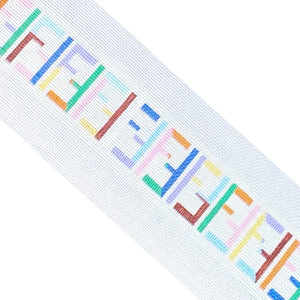 Rainbow F Purse Strap