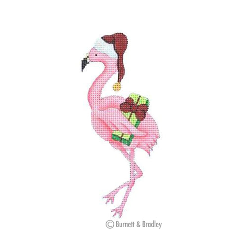BB 0789 - Christmas by the Sea - Flamingo with Santa Hat - KBTS Sep23
