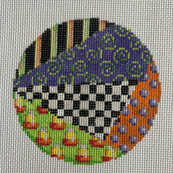 ATee1034 - Halloween Patch Large RoundAssociated Talents Trunk Show May24