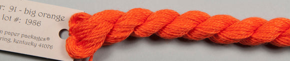 Silk & Ivory Needlepoint Thread (SI91 Big Orange)