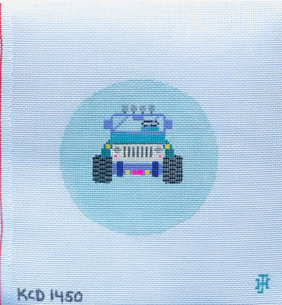 KCDTS Blue Jeep