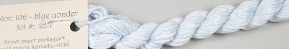 Silk & Ivory Needlepoint Thread (SI106 Blue Yonder)