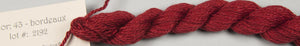 Silk & Ivory Needlepoint Thread (SI43 Bordeaux)