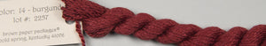 Silk & Ivory Needlepoint Thread (SI14 Burgundy)