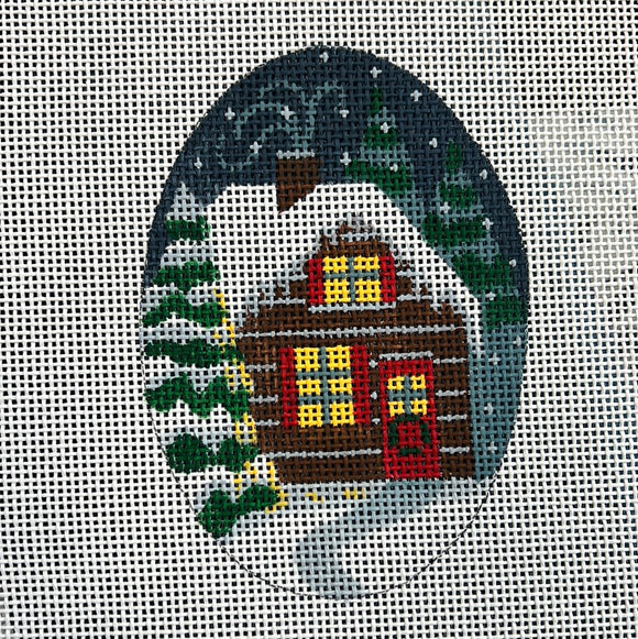 TTOR168-13 - Christmas Cottage Ornament