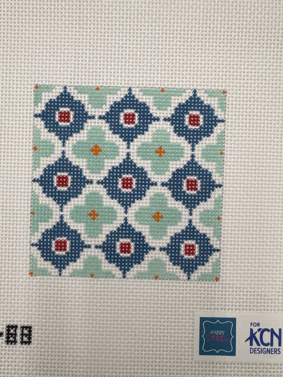 KCDTS Teal Moroccan Tile