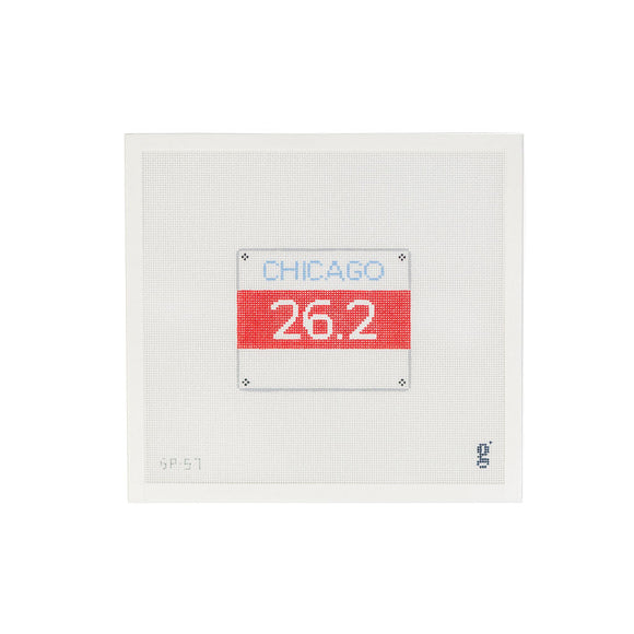 GP57-Chicago Marathon Race Bib
