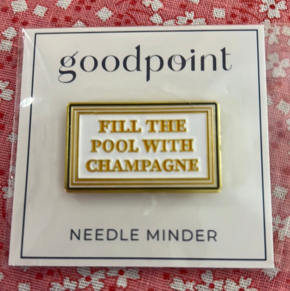 Fill the Pool with Champagne Needleminder