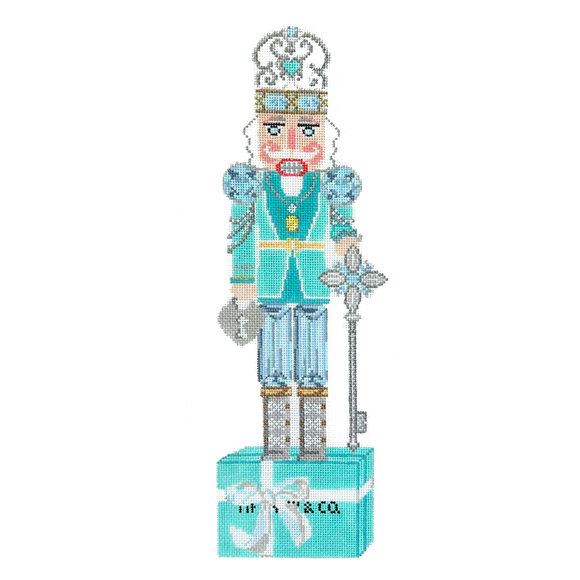 Duke of Diamonds Nutcracker Needlepoint Canvas - 12