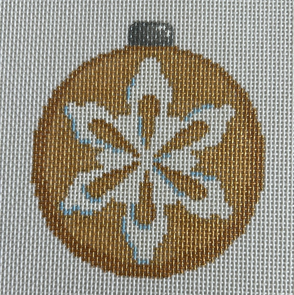 ATct1814G - Snowflake on Gold IAssociated Talents Trunk Show May24