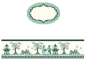 FSTS Toile Asian Green