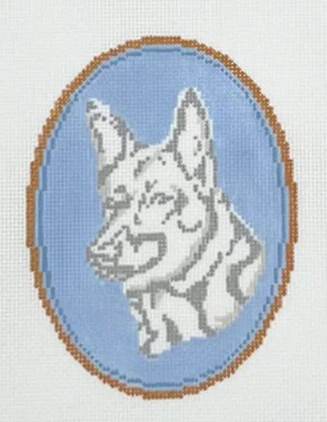 The German Shepherd Cameo