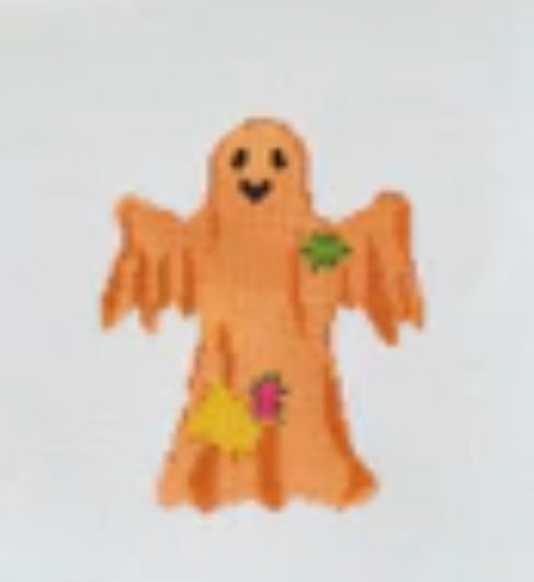 Orange Groovy Ghost