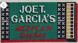 Joe T. Garcia’s Matchbox Canvas - 2.5" x 4", 18 Mesh