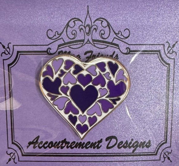 Heart of Hearts - Purple Needleminder Accoutrement TS Oct24