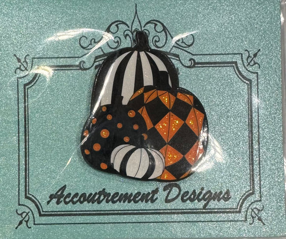 4 Funky Pumpkins Needleminder Accoutrement TS Oct24