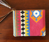 Turkish Kilim Clutch- Large - 2025 trunk Show