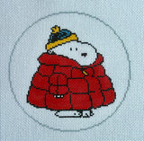 Snoopy in Red Puffer Coat Kit