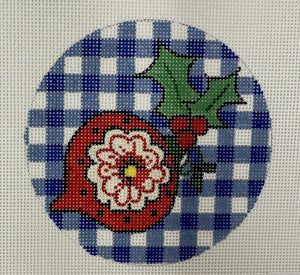 Blue Gingham Ornament Curious Cowgirl Trunk Show July 2024