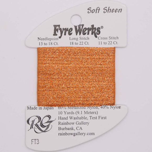 Fyre Werks Soft Sheet (FT3-Pumpkin)
