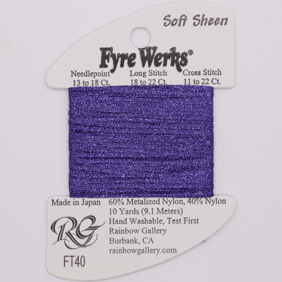Fyre Werks Soft Sheet (FT17-Delft Blue)
