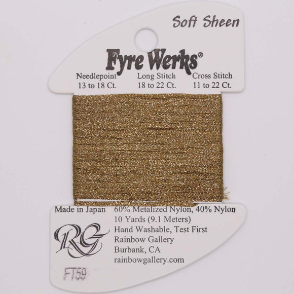 Fyre Werks Soft Sheet (FT59-Tawny Gold)