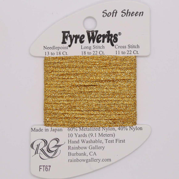 Fyre Werks Soft Sheet (FT67-Inca Gold)