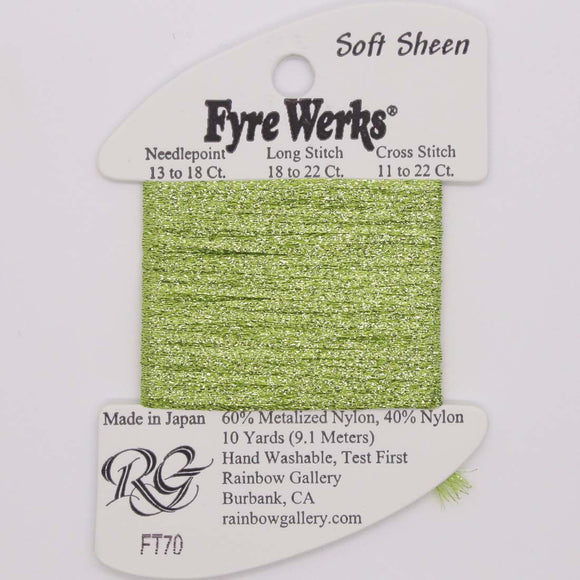 Fyre Werks Soft Sheet (FT70-Chartreuse)