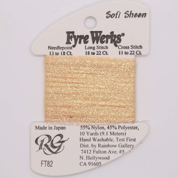 Fyre Werks Soft Sheet (FT82-Peach Pearl)