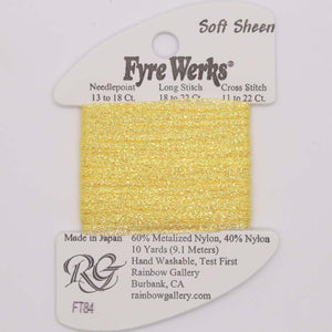 Fyre Werks Soft Sheet (FT84-Yellow Pearl)