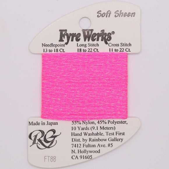 Fyre Werks Soft Sheet (FT88-Super Pink)