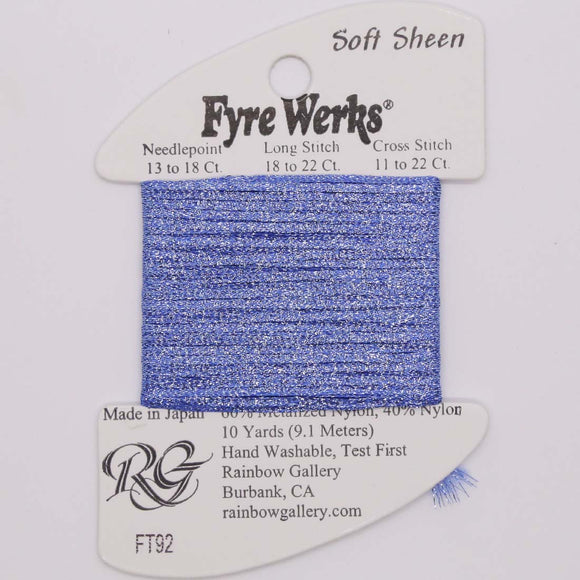 Fyre Werks Soft Sheet (FT92-Azure Blue)