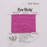 Fyre Werks Soft Sheet (FT9-Rose)
