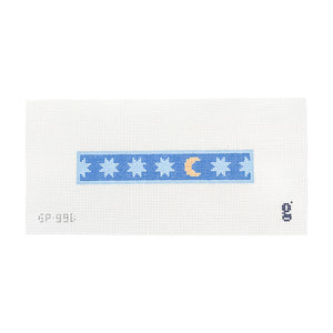 GP99b-Moon & Stars Fob Blue